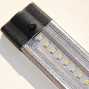 FLATPROFIEL grijs/zwart 12V of 24V 90° 5500k CRI 80